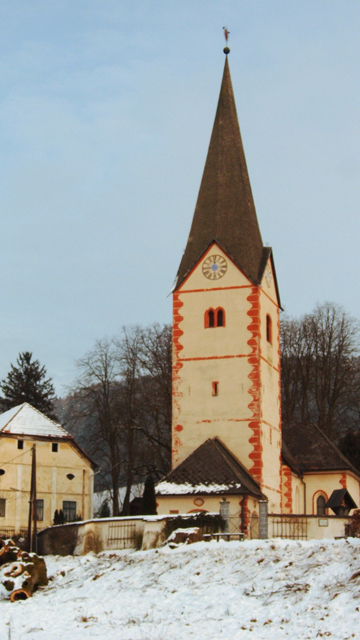 Kirche von Möchling, 2004