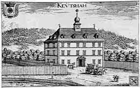 neu KEVTSHAH, Neues Schloss Keutschach, VALVASOR 1688